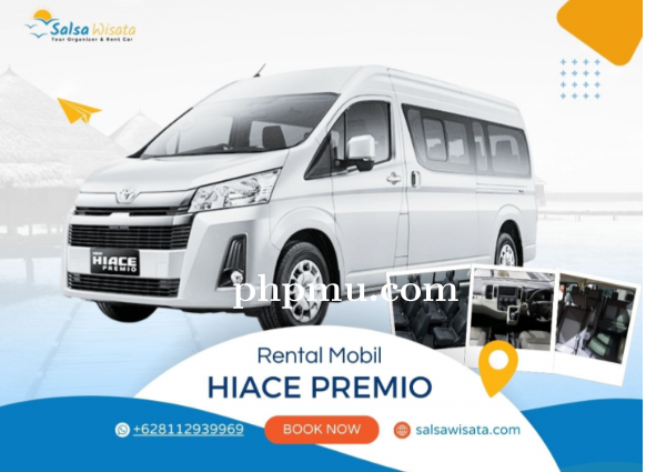 Sewa Hiace Bekasi untuk Wisata di Jawa Barat