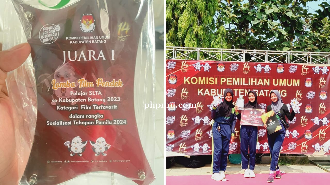 Sekolah Unggul Raih Prestasi Gemilang " WAW!! Juara 1 Lomba Video Film Pendek Terfavorit Se-kabupat