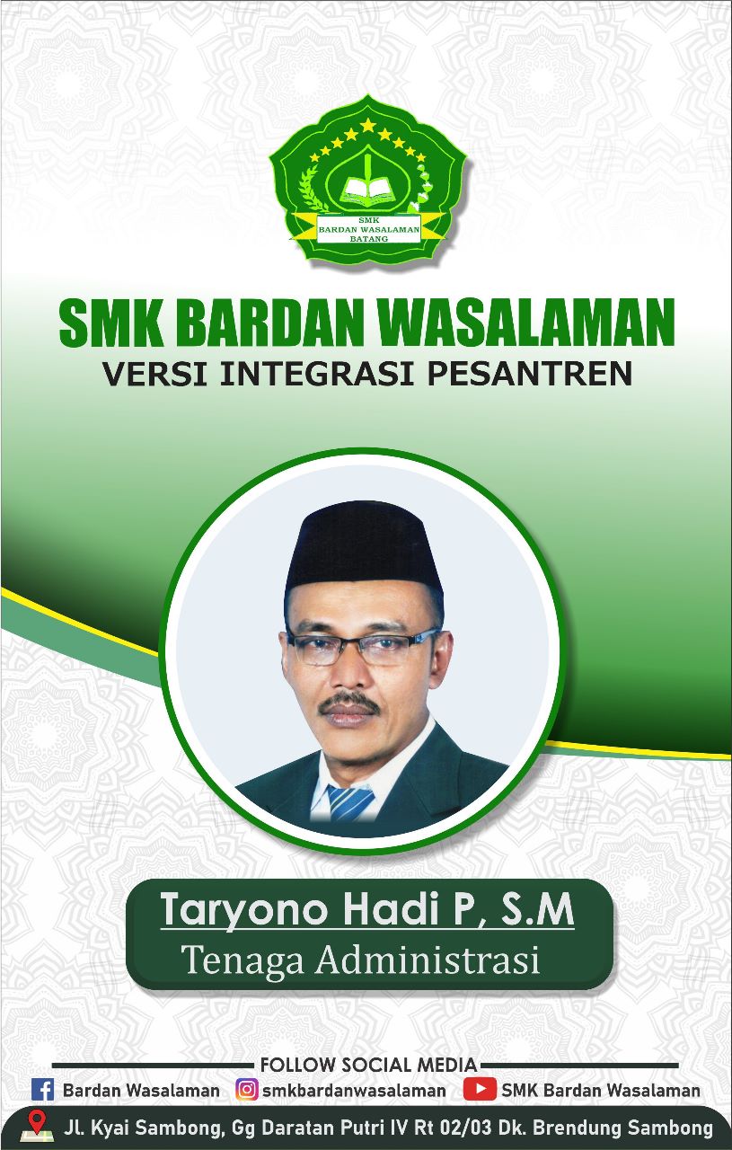 Taryono Hadi P., S.M.