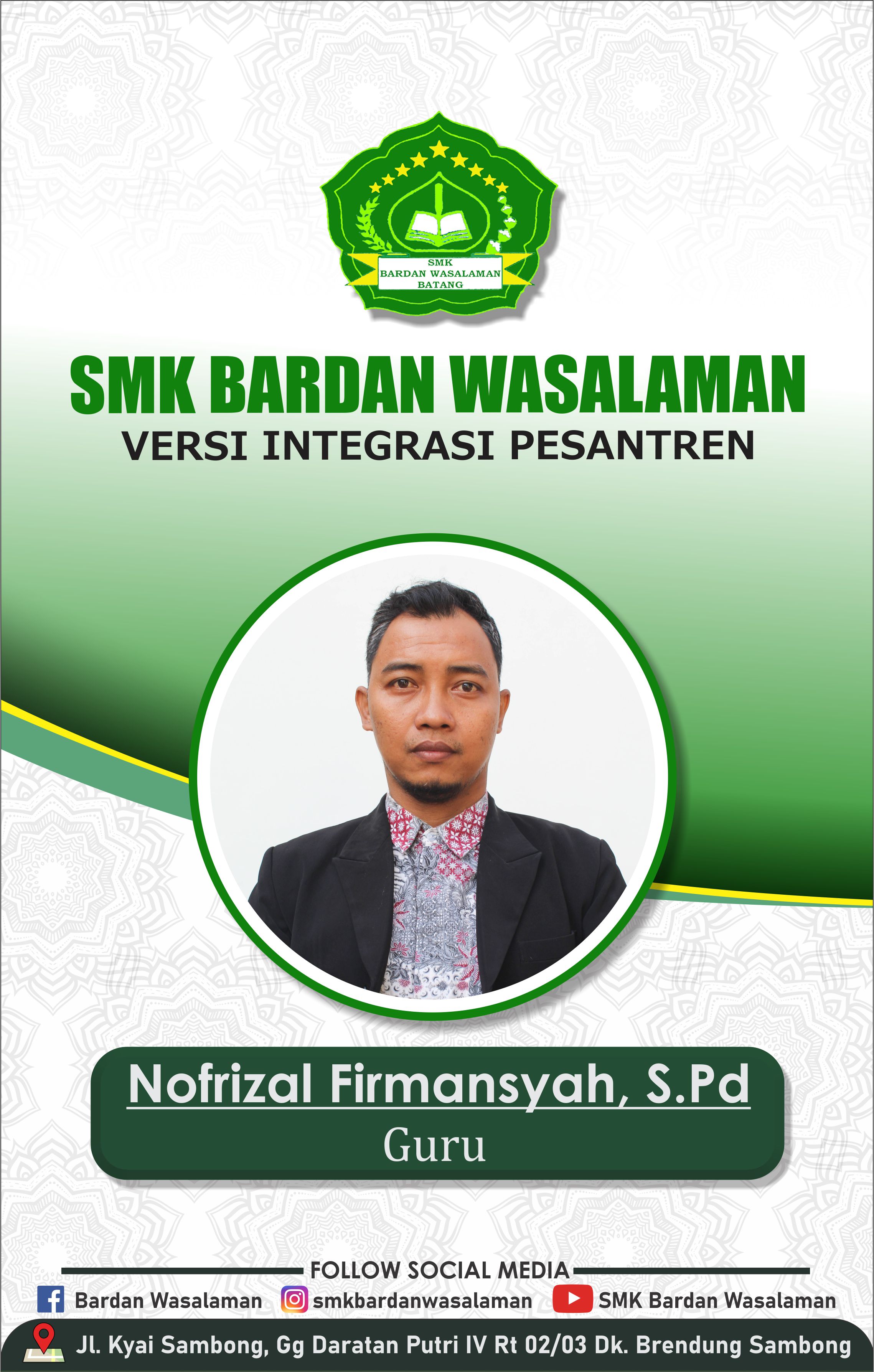 Nofrizal Firmansyah, S.Pd